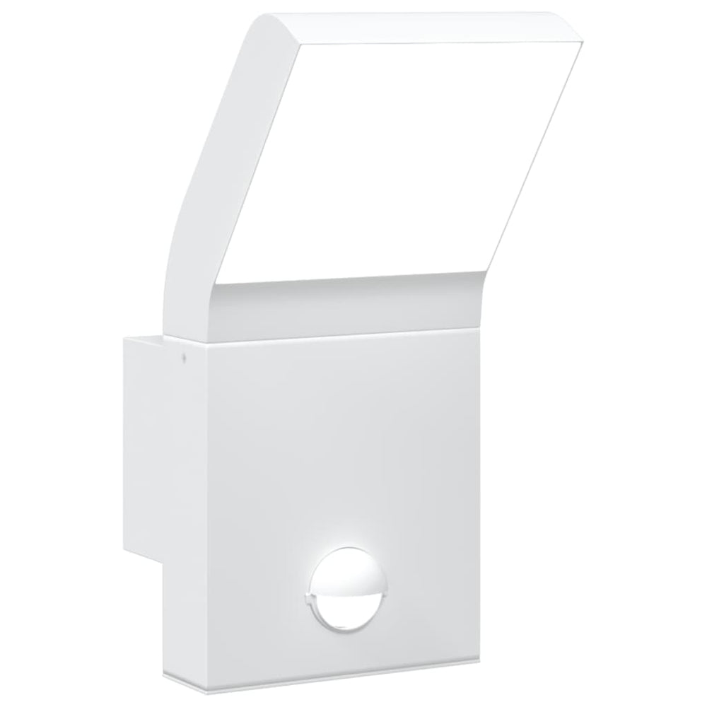 Vixl Lampă Exterioară De Perete Cu Led/Senzor, , Aluminiu Turnat Alb