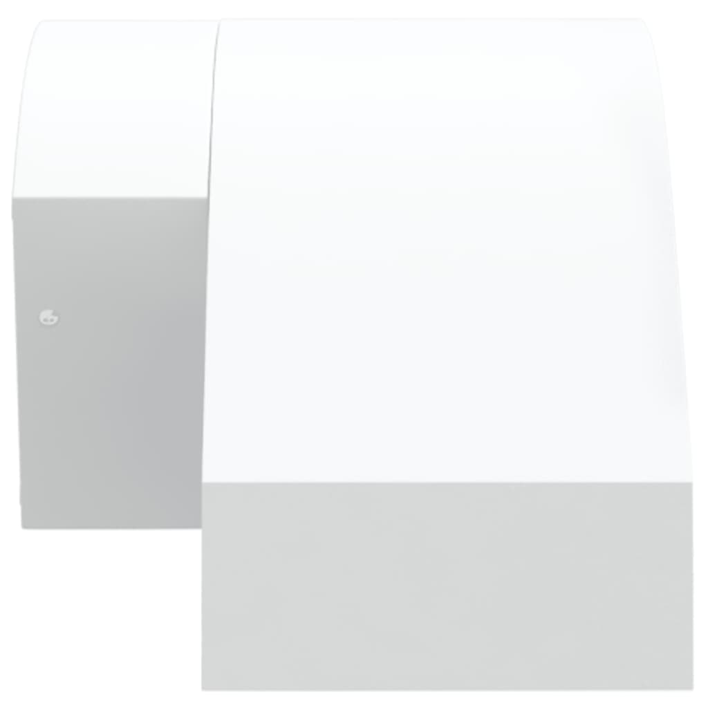 Lămpi Exterioare De Perete Cu Led 2 Buc. , Aluminiu Turnat Alb