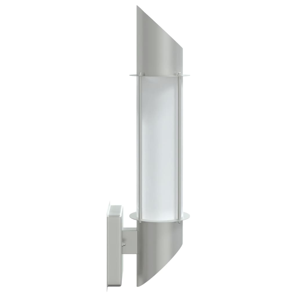 Corpuri De Iluminat Exterior De Perete 2 Buc Oțel Inox