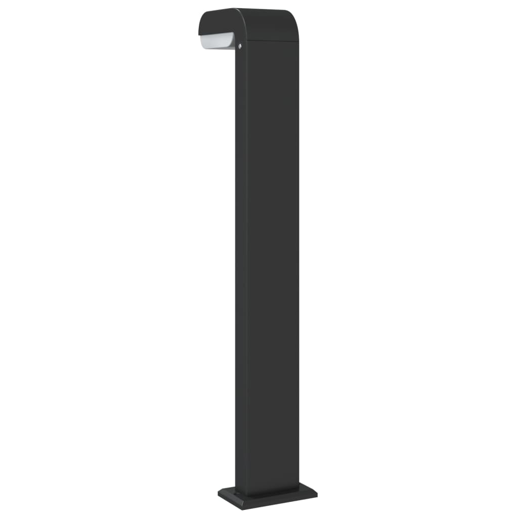 Lămpi Exterioare De Podea 3 Buc. Negru Aluminiu Turnat