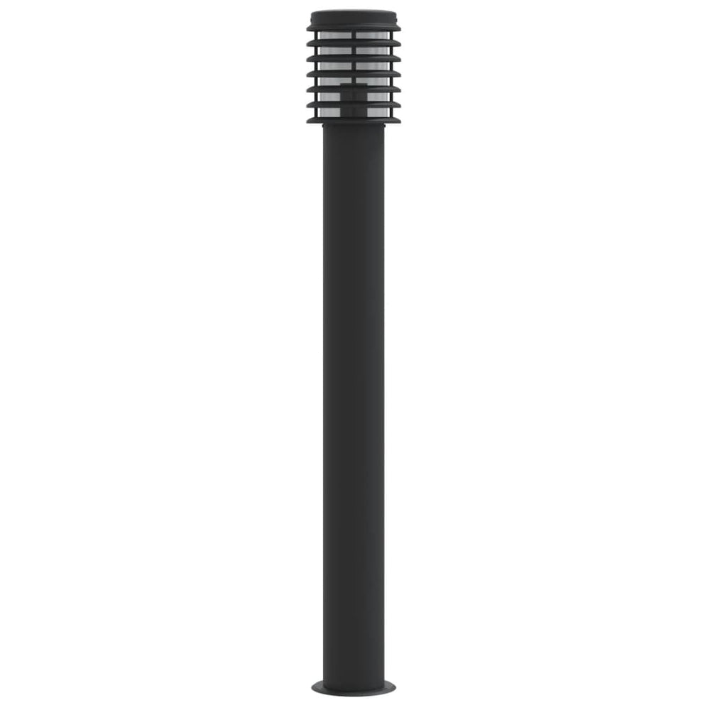 Lampă Exterioară De Podea, , 110 Cm, Oțel Inoxidabil Negru