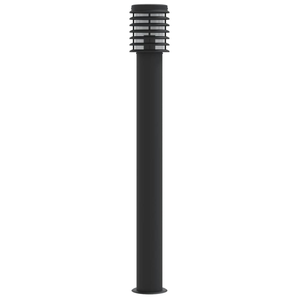 Lampă Exterioară De Podea, , 110 Cm, Oțel Inoxidabil Negru