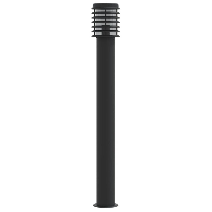 Lampă Exterioară De Podea, , 110 Cm, Oțel Inoxidabil Negru