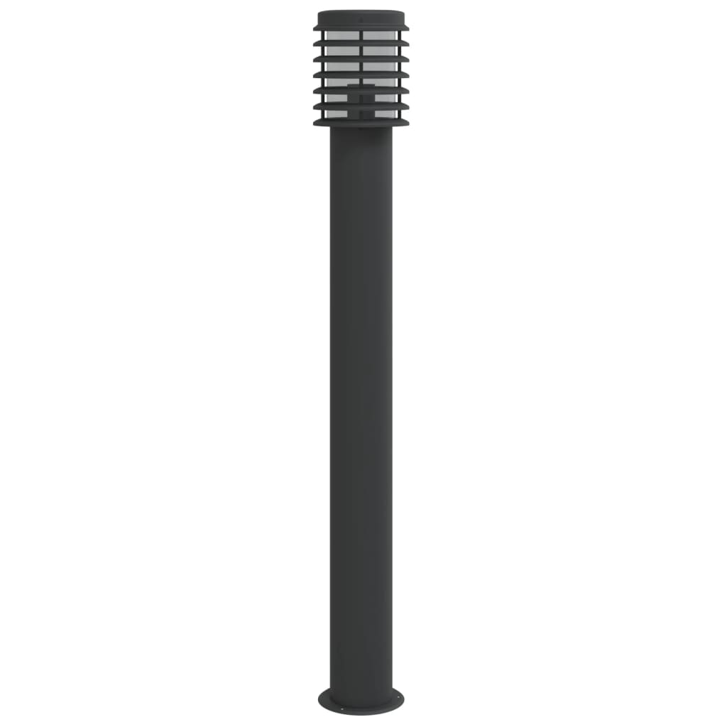 Lampă Exterioară De Podea, , 110 Cm, Oțel Inoxidabil Negru