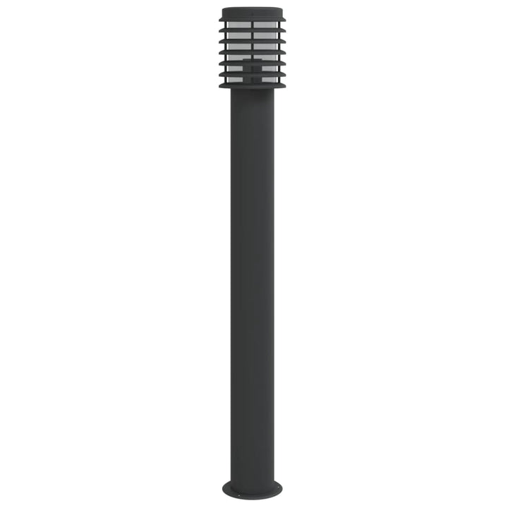Lampă Exterioară De Podea, , 110 Cm, Oțel Inoxidabil Negru
