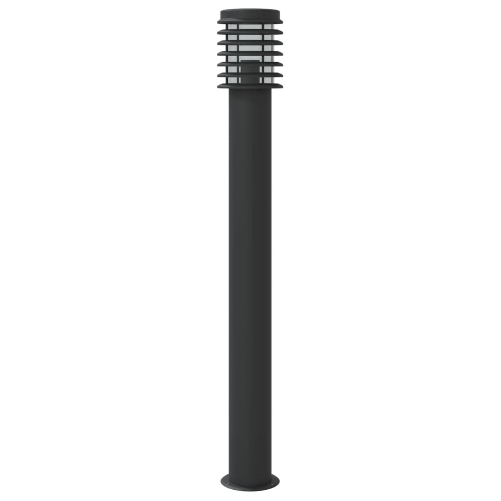 Lampă Exterioară De Podea, , 110 Cm, Oțel Inoxidabil Negru