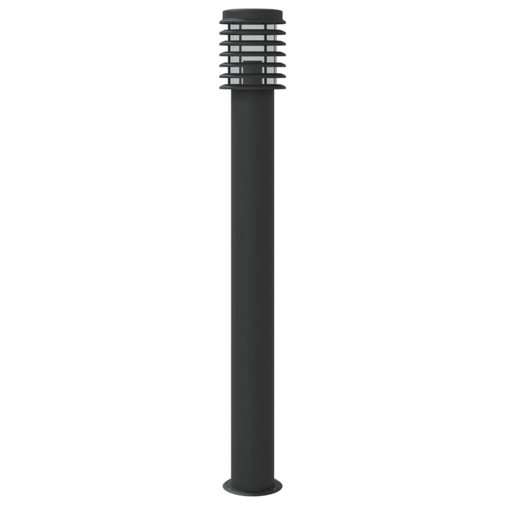 Lampă Exterioară De Podea, , 110 Cm, Oțel Inoxidabil Negru