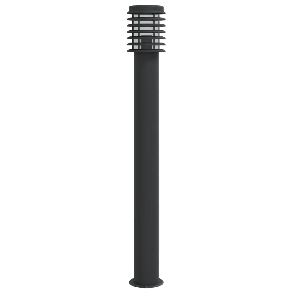 Lampă Exterioară De Podea, , 110 Cm, Oțel Inoxidabil Negru
