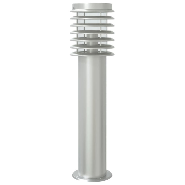 Lampă Exterioară De Podea , 60 Cm, Oțel Inox Argintiu