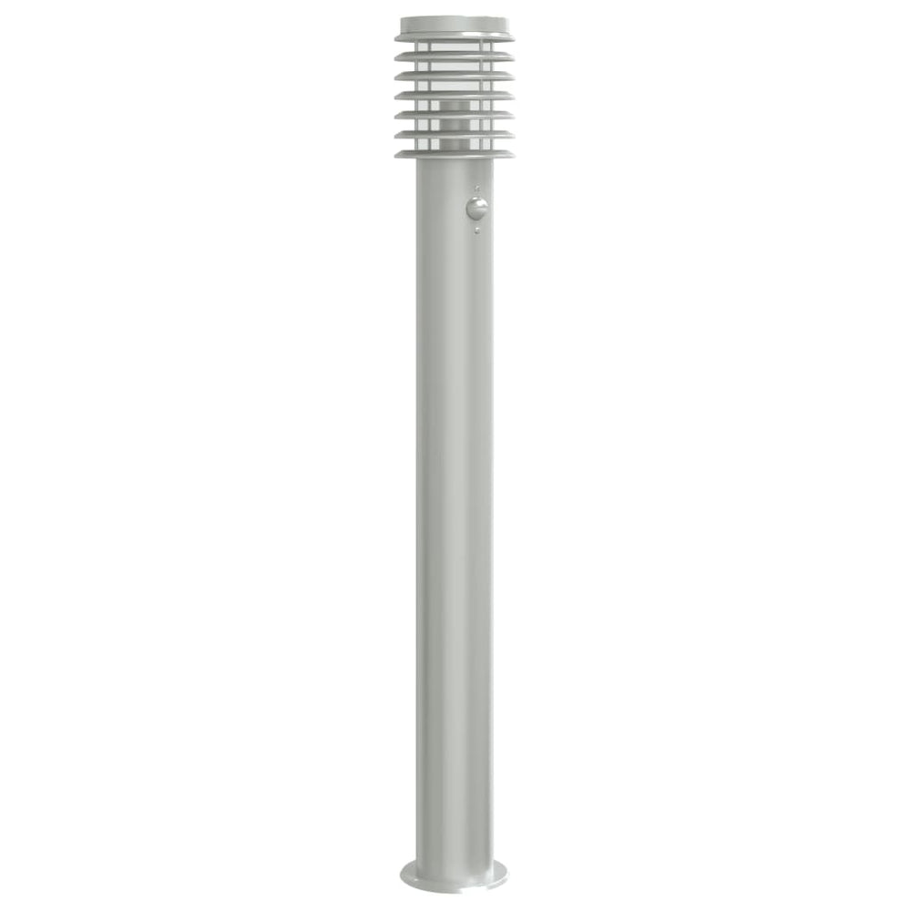 Lampă Exterioară De Podea 110 Cm, Oțel Inox Argintiu