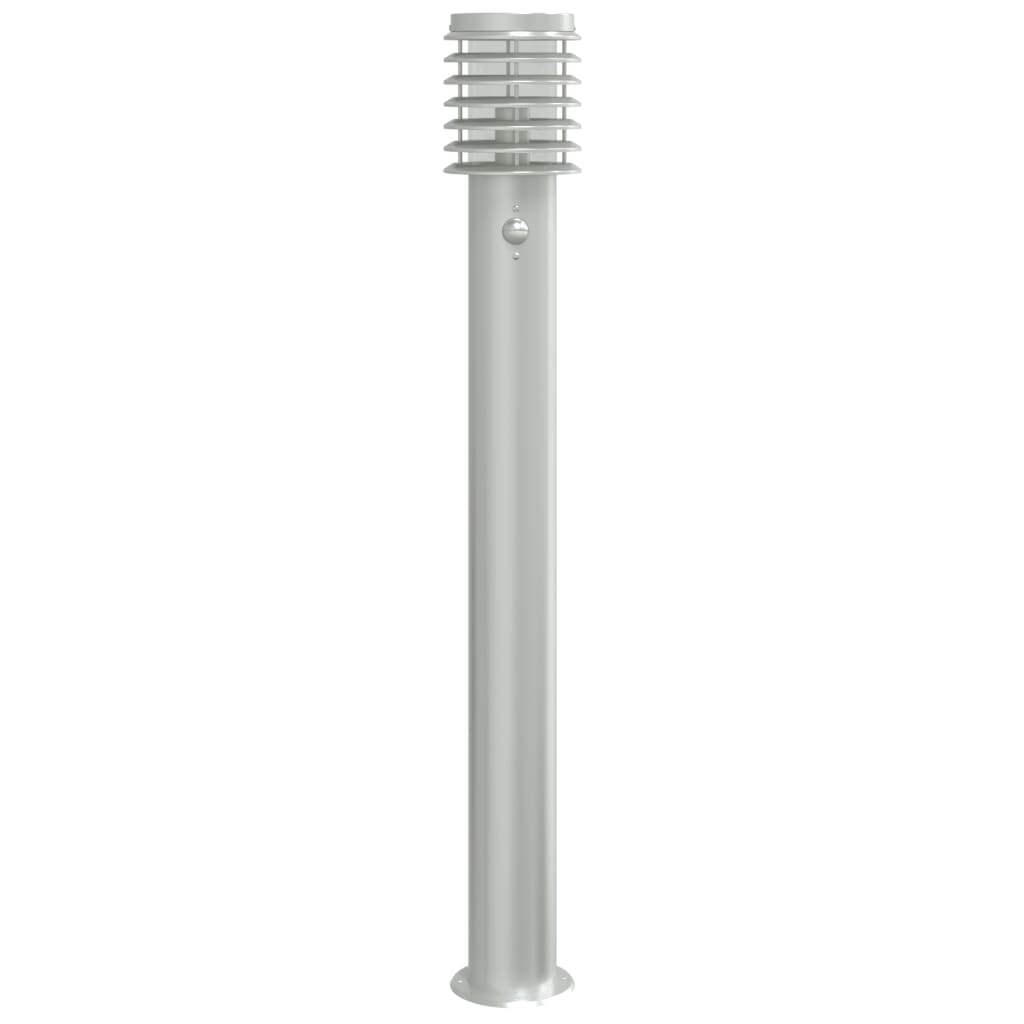 Lampă Exterioară De Podea 110 Cm, Oțel Inox Argintiu