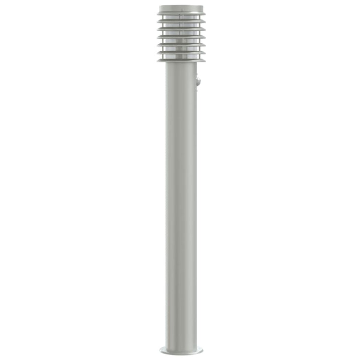 Lampă Exterioară De Podea 110 Cm, Oțel Inox Argintiu