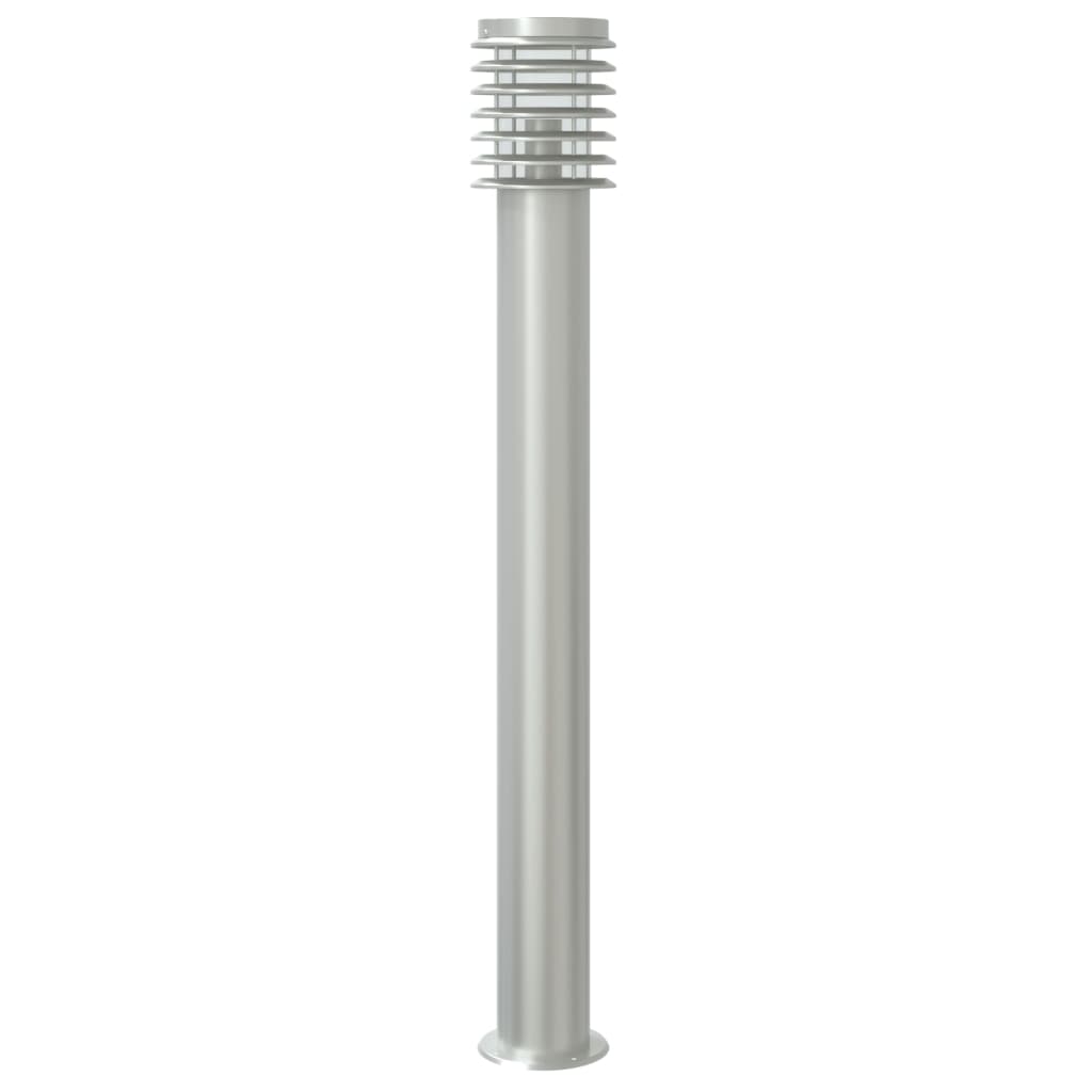 Lampă Exterioară De Podea 110 Cm, Oțel Inox Argintiu