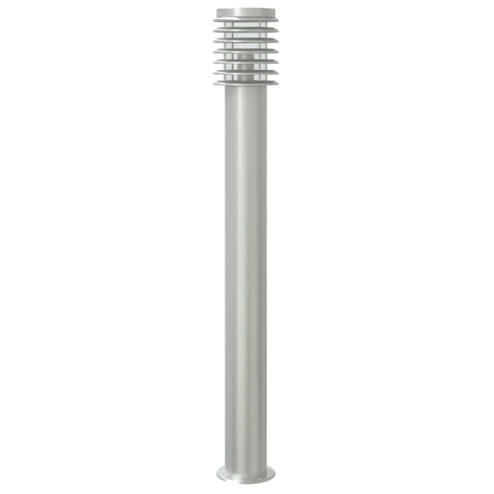 Lampă Exterioară De Podea 110 Cm, Oțel Inox Argintiu