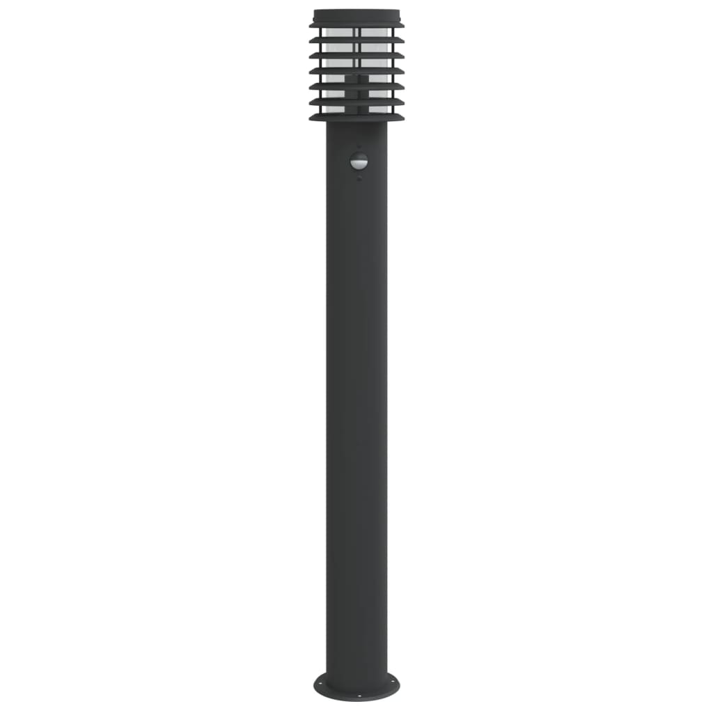 Lampă Exterioară De Podea , , 110 Cm, Oțel Inox Negru