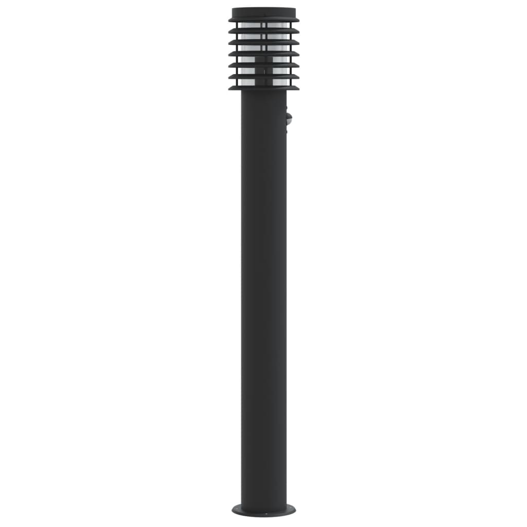 Lampă Exterioară De Podea , , 110 Cm, Oțel Inox Negru