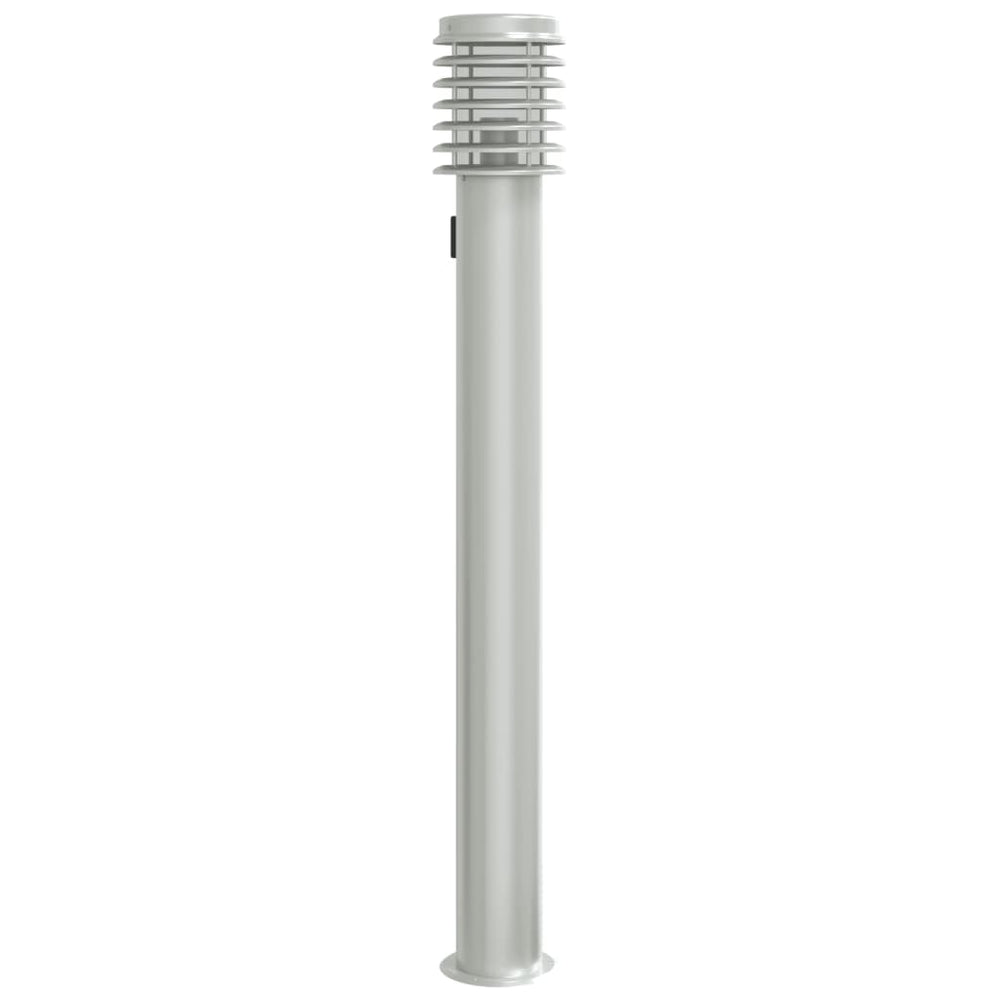Lampă De Podea De Exterior , , 110Cm, Oțel Inox Argintiu