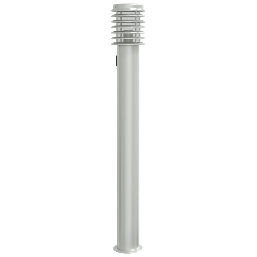 Lampă De Podea De Exterior , , 110Cm, Oțel Inox Argintiu