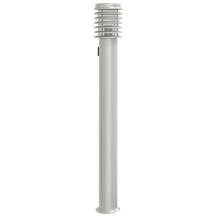 Lampă De Podea De Exterior , , 110Cm, Oțel Inox Argintiu