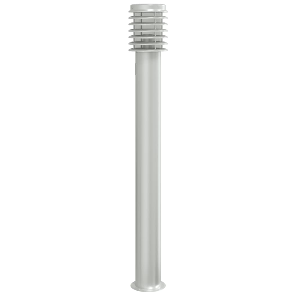 Lampă De Podea De Exterior , , 110Cm, Oțel Inox Argintiu