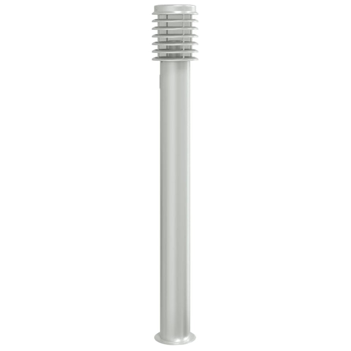 Lampă De Podea De Exterior , , 110Cm, Oțel Inox Argintiu