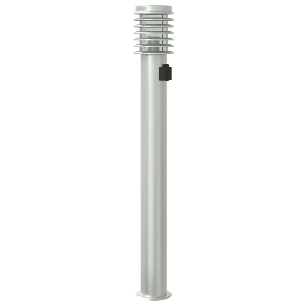 Lampă De Podea De Exterior , , 110Cm, Oțel Inox Argintiu