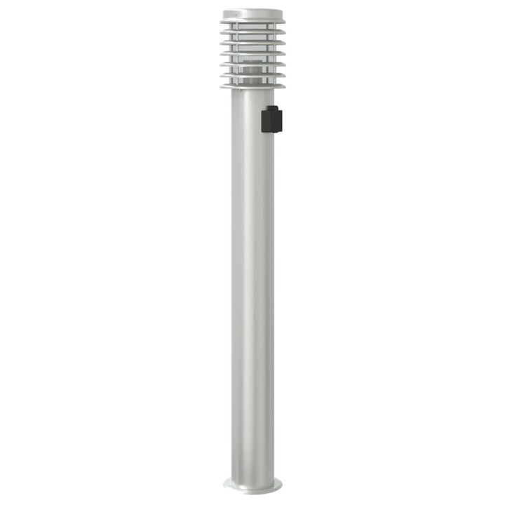 Lampă De Podea De Exterior , , 110Cm, Oțel Inox Argintiu