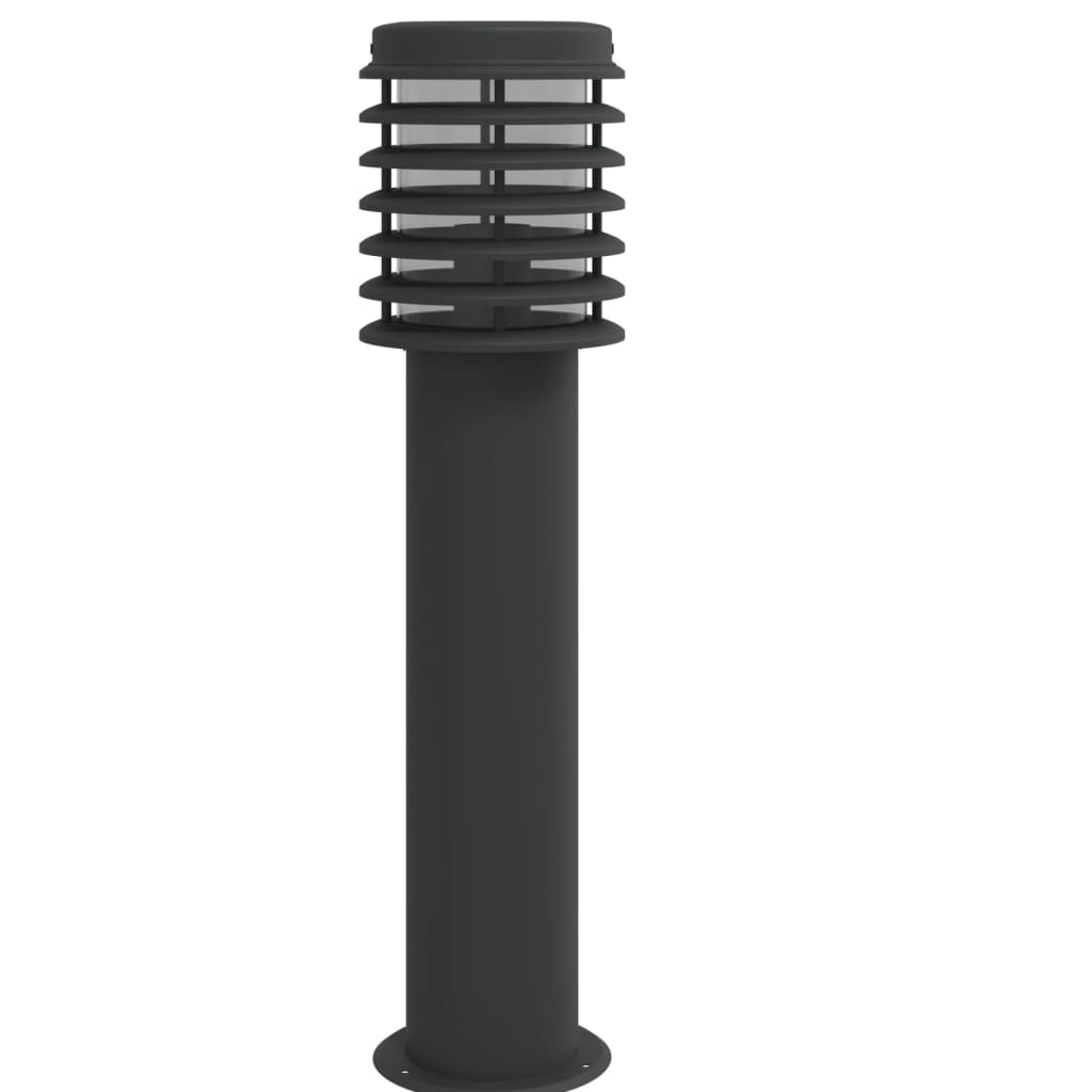 Lampă Exterioară De Podea , , 60 Cm, Oțel Inox Negru