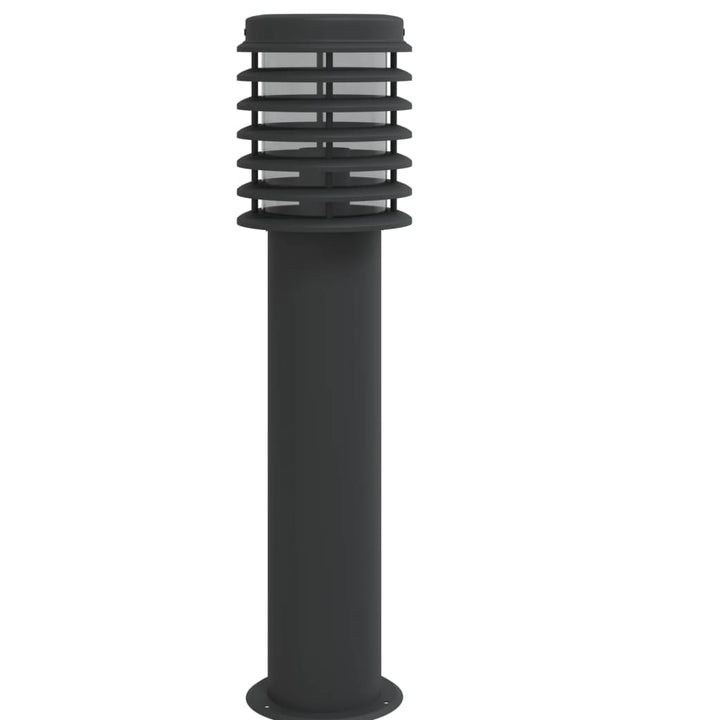 Lampă Exterioară De Podea , , 60 Cm, Oțel Inox Negru