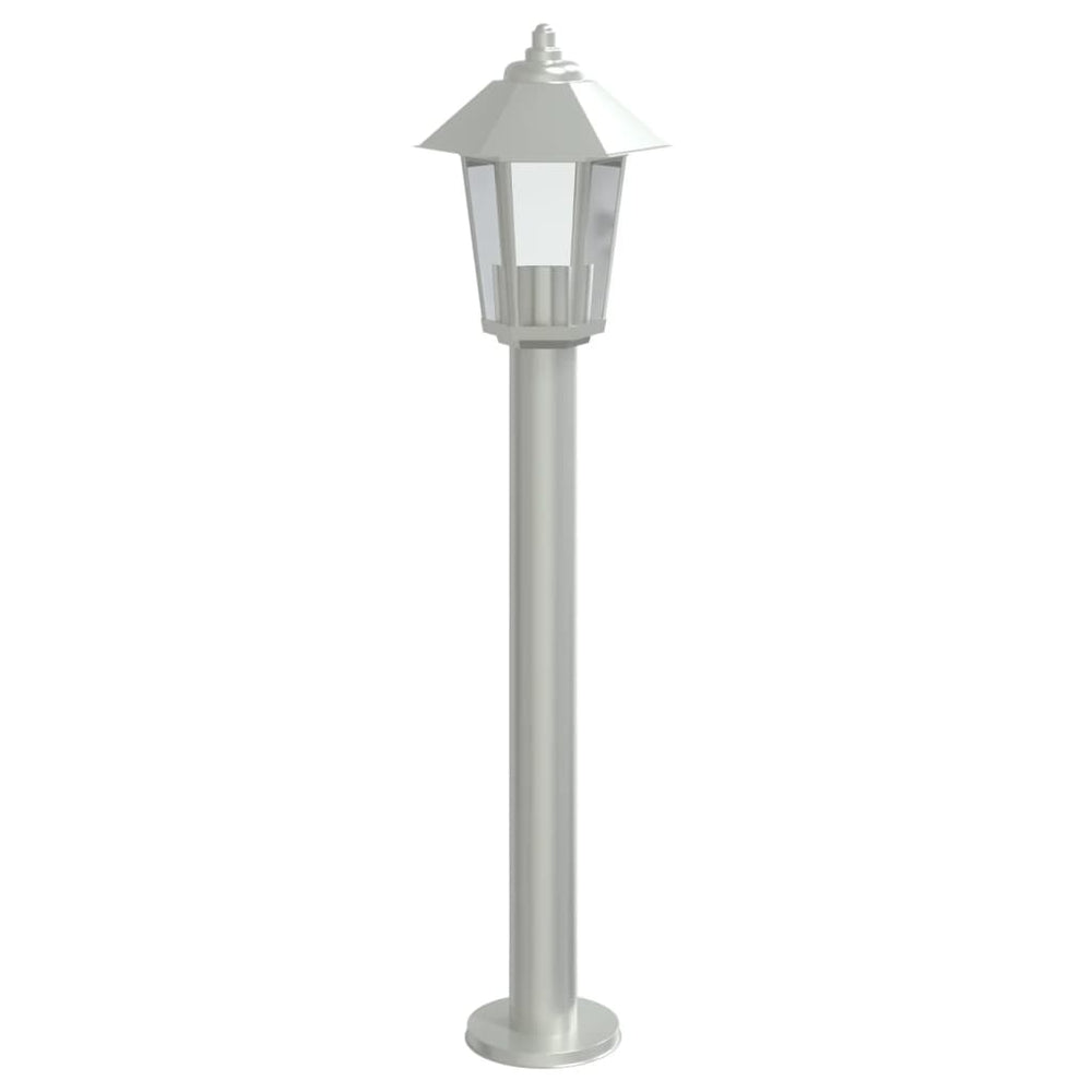 Lampă Exterioară De Podea, , , Oțel Inoxidabil Argintiu