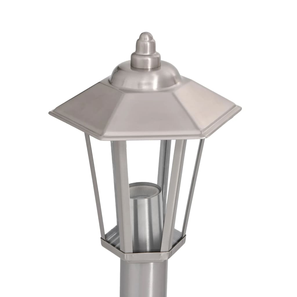 Lampă Exterioară De Podea, , , Oțel Inoxidabil Argintiu
