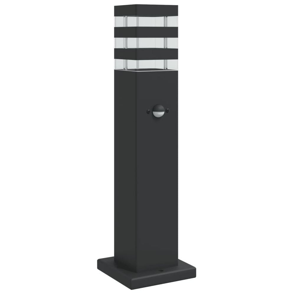 Lampă Exterioară De Podea , Negru, , Aluminiu 50 Cm