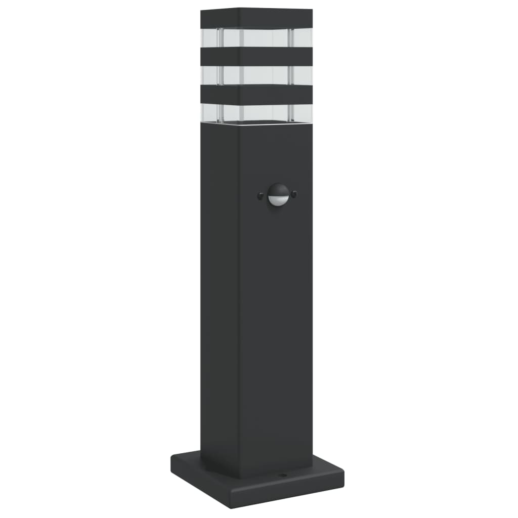 Lampă Exterioară De Podea , Negru, , Aluminiu 50 Cm