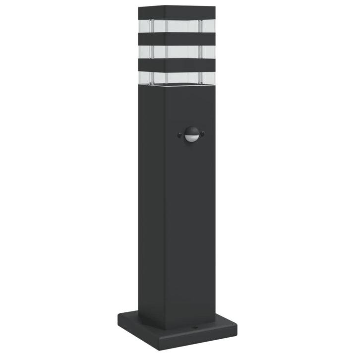 Lampă Exterioară De Podea , Negru, , Aluminiu 50 Cm