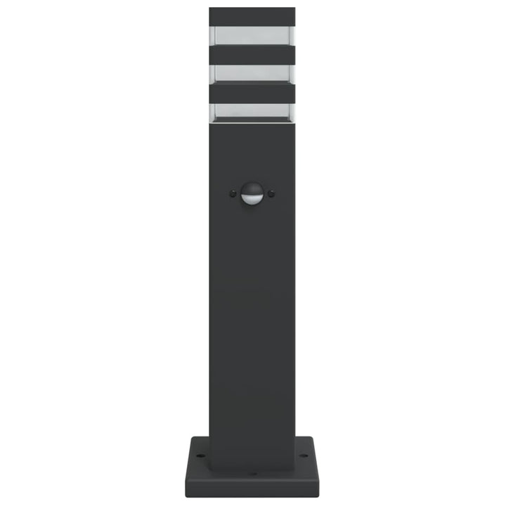 Lampă Exterioară De Podea , Negru, , Aluminiu 50 Cm
