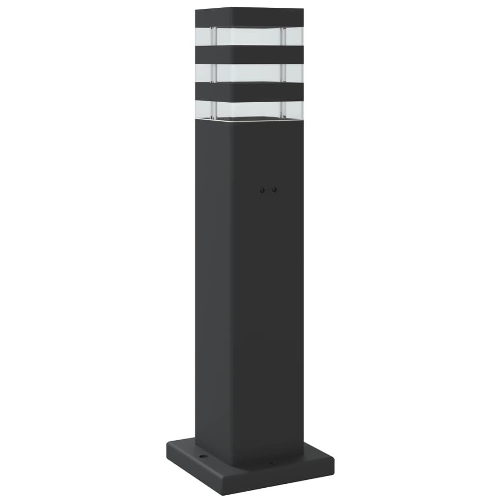 Lampă Exterioară De Podea , Negru, , Aluminiu 50 Cm