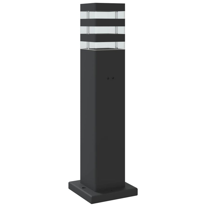 Lampă Exterioară De Podea , Negru, , Aluminiu 50 Cm