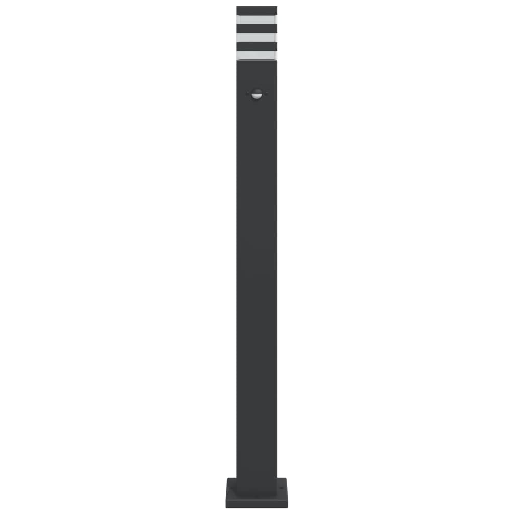 Lampă Exterioară De Podea , Negru, , Aluminiu 110 Cm