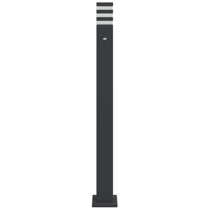 Lampă Exterioară De Podea , Negru, , Aluminiu 110 Cm