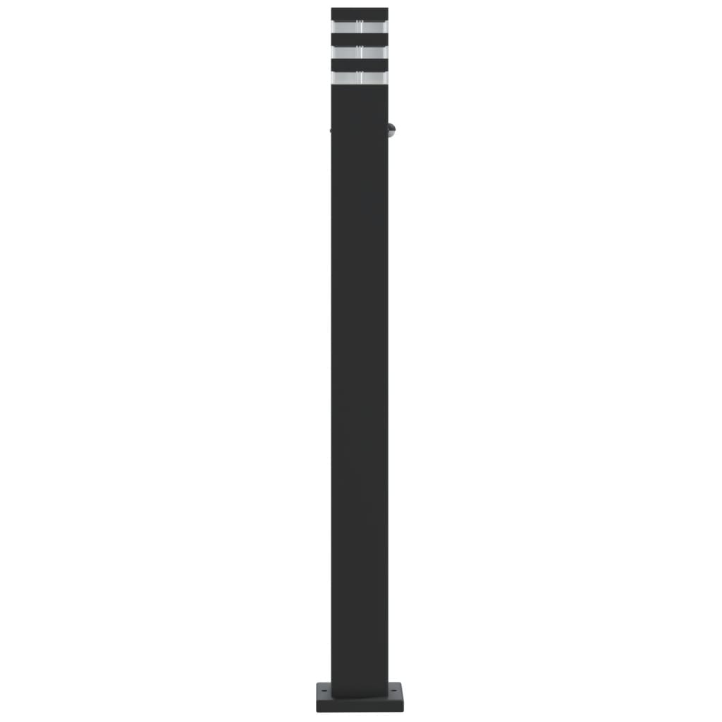 Lampă Exterioară De Podea , Negru, , Aluminiu 110 Cm