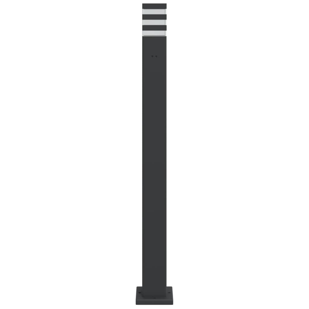 Lampă Exterioară De Podea , Negru, , Aluminiu 110 Cm