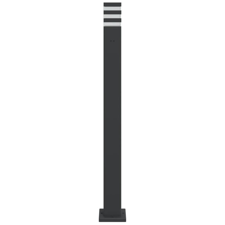 Lampă Exterioară De Podea , Negru, , Aluminiu 110 Cm