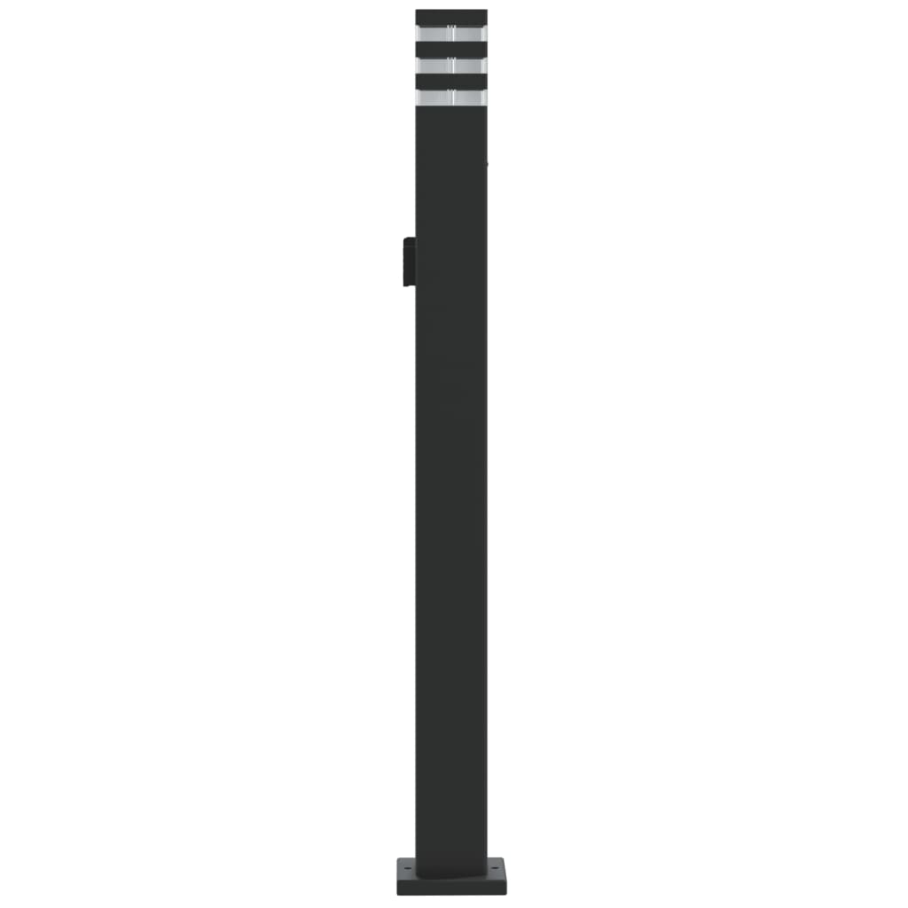 Lampă Exterioară De Podea , Negru, , Aluminiu 110 Cm