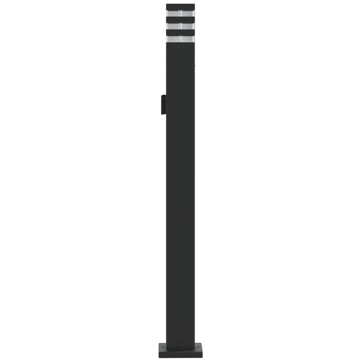 Lampă Exterioară De Podea , Negru, , Aluminiu 110 Cm