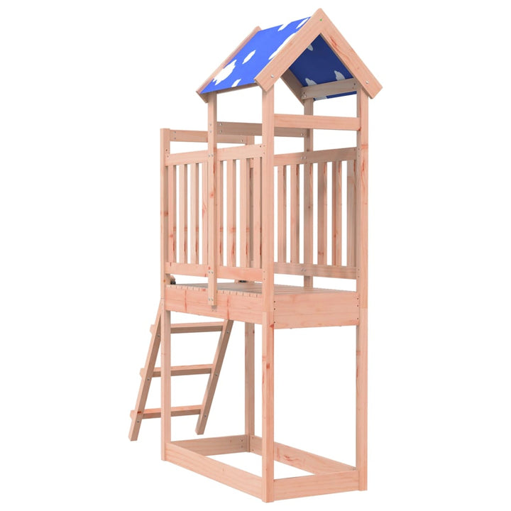 Turn Joacă Cu Scară, 110,5X52,5X215 Cm, Lemn Masiv Brad Douglas