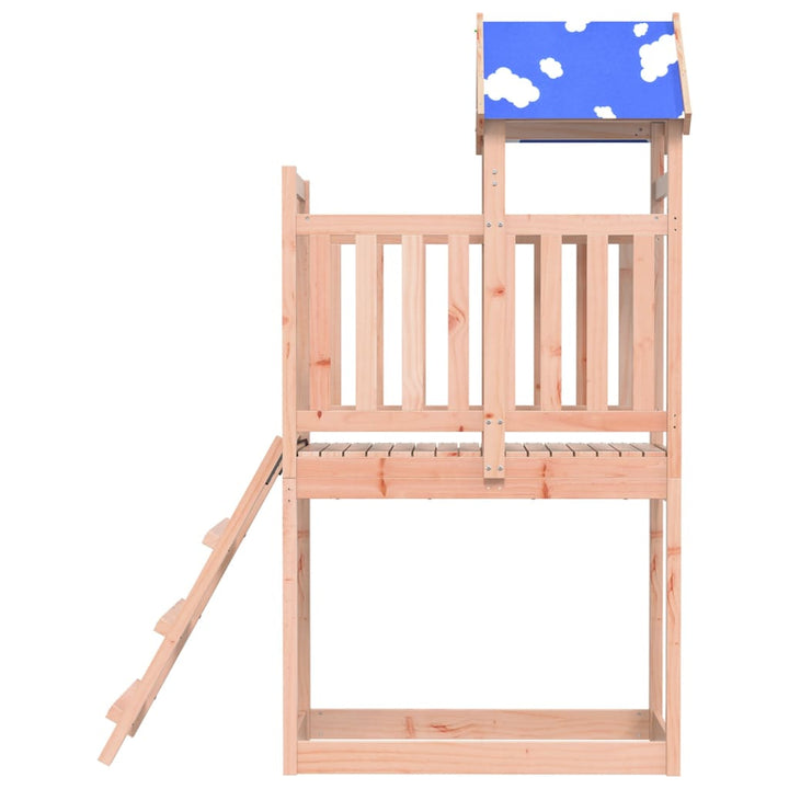 Turn Joacă Cu Scară, 110,5X52,5X215 Cm, Lemn Masiv Brad Douglas