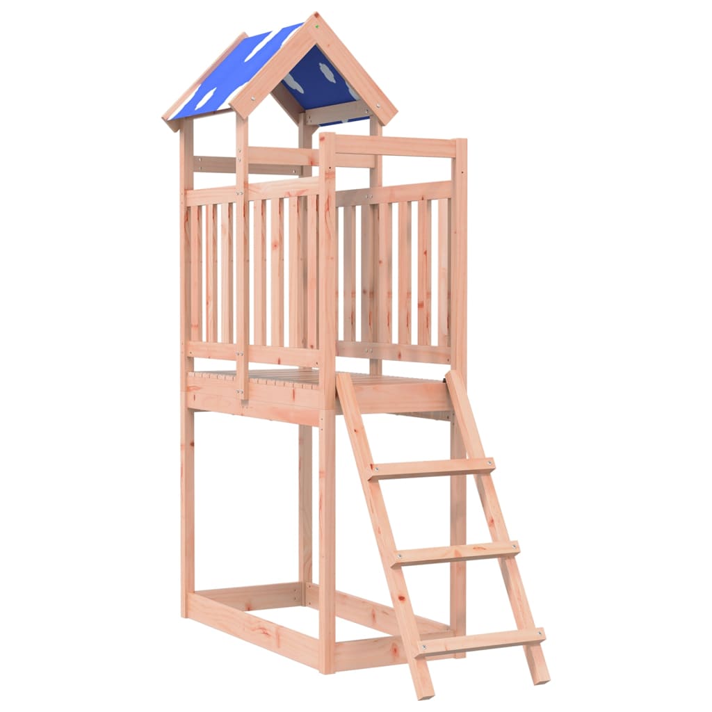 Turn Joacă Cu Scară, 110,5X52,5X215 Cm, Lemn Masiv Brad Douglas