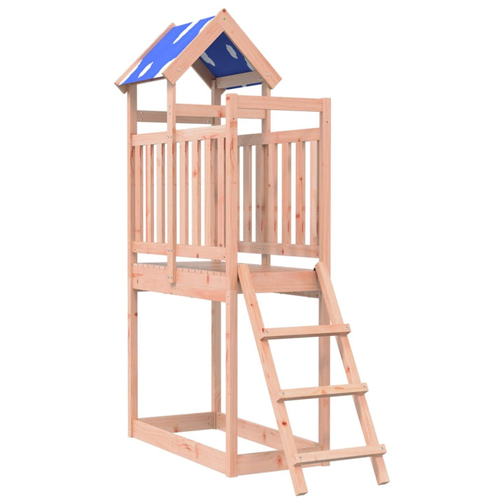 Turn Joacă Cu Scară, 110,5X52,5X215 Cm, Lemn Masiv Brad Douglas