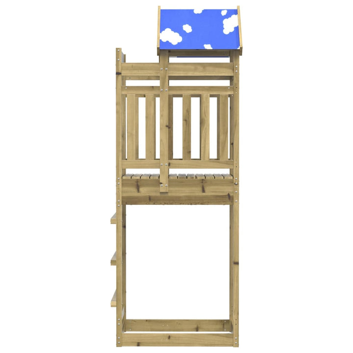 Turn De Joacă, 85X52,5X239 Cm, Lemn De Pin Impregnat