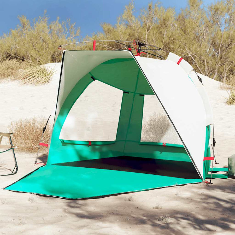 Cort Camping Verde Marin Impermeabil Setare Rapidă